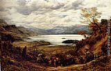 The Emigrants, Derwent Water, Cumberland by John Linnell